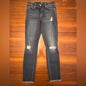 7 for All Mankind ladies Ankle skinny Gwenevere, size 2